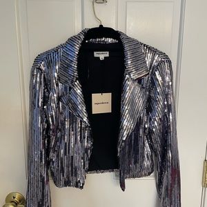 Super down!  Small sequins jacket